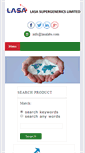 Mobile Screenshot of lasalabs.com