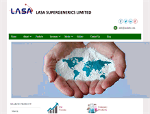 Tablet Screenshot of lasalabs.com